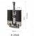 Double sponge air driven aquarium filter for small tanks, view 11