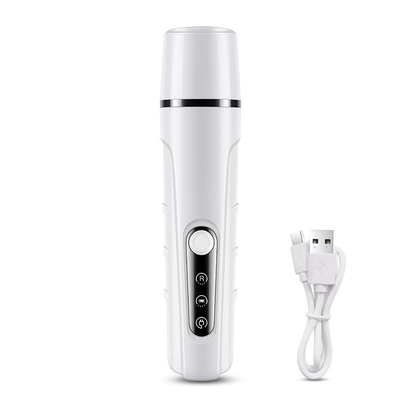 Quiet LED Pet Nail Grinder with Adjustable Speed for Cats and Dogs