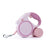 Retractable dog lead with LED light in 5 colour options