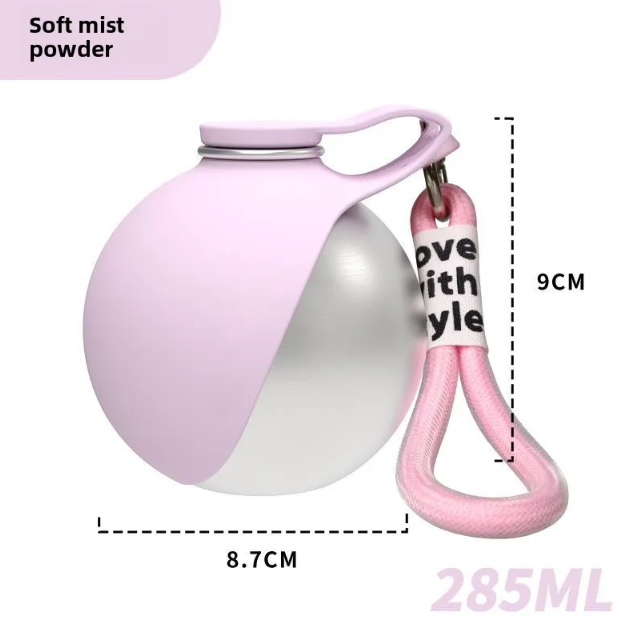 Portable Foldable Pet Travel Water Bottle in Food-Grade Plastic or 304 Stainless Steel