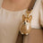 Transparent Animal Hair Memorial Keychain Pendant
