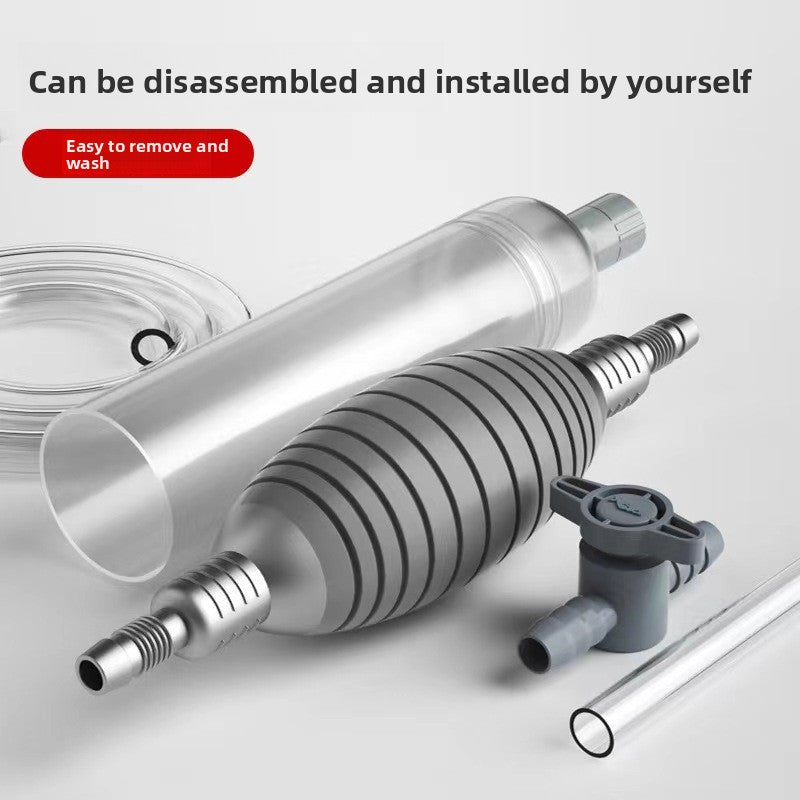 Fish Tank Water Changer Hose, Manual Siphon Cleaning Tool