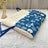 Blue cat print warm fleece pet mat for cats, photo 9