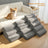 Grey foam pet stairs with removable washable cover, photo 11