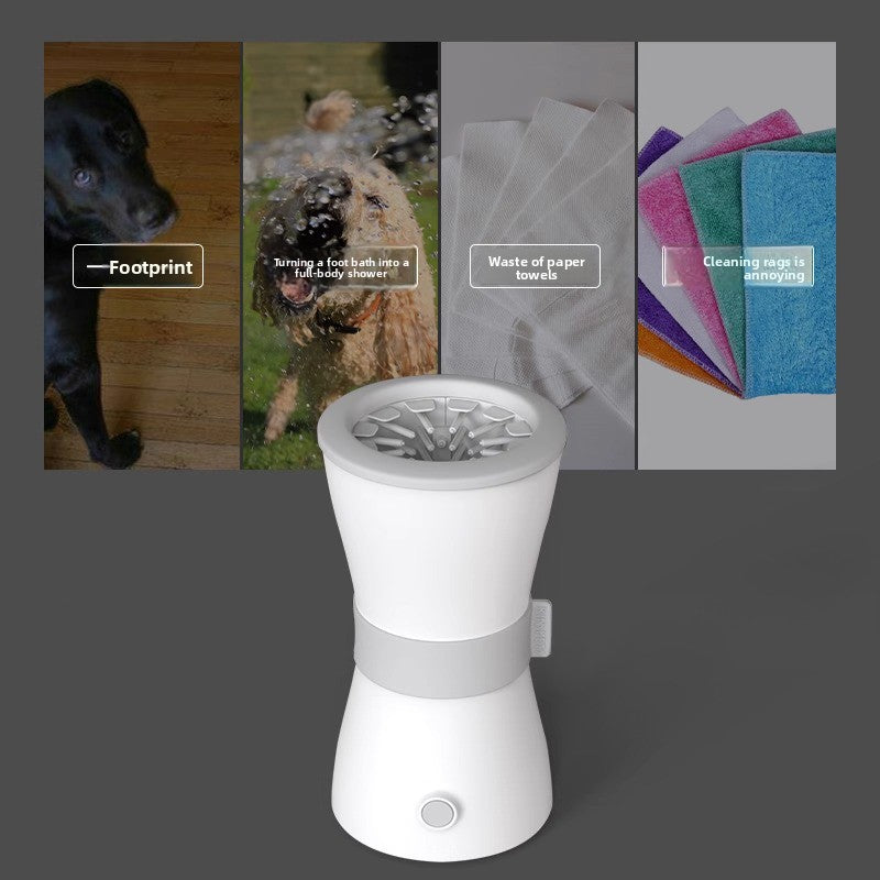 Automatic Paw Cleaning Cup for Dogs and Cats, Fits 6-15cm Paws