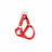 Reflective dog harness or matching collar, ideal for everyday use