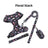 Patterned dog collar and lead set, ideal for everyday use