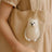 Transparent Animal Hair Memorial Keychain Pendant