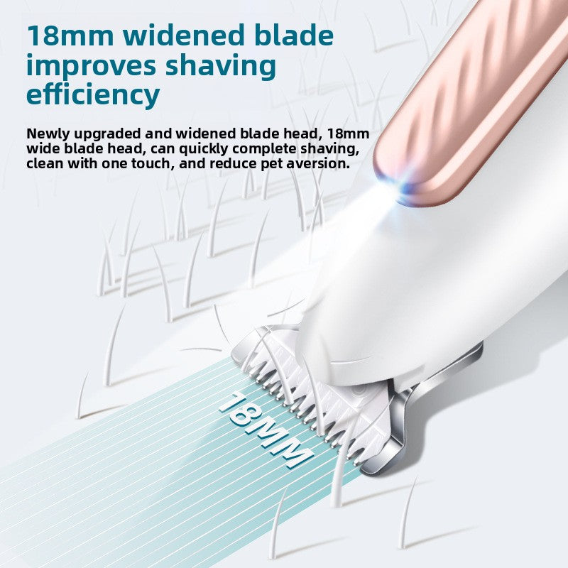Silent Rechargeable Mini Paw Trimmer for Dogs and Cats