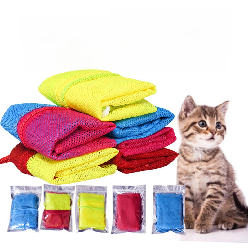 Cat grooming restraint bag for bathing and nail trimming, product image 10