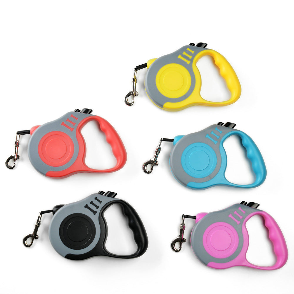 Retractable dog lead with bone-shaped handle, available from Pet Royale UK