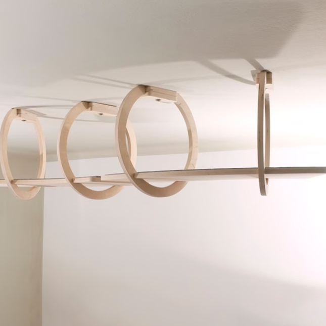 Wall-mounted solid wood cat bridge for large cats, photo 2 of 7