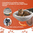 Clip-on desk cat hammock bed with soft plush and foldable frame, product image 3