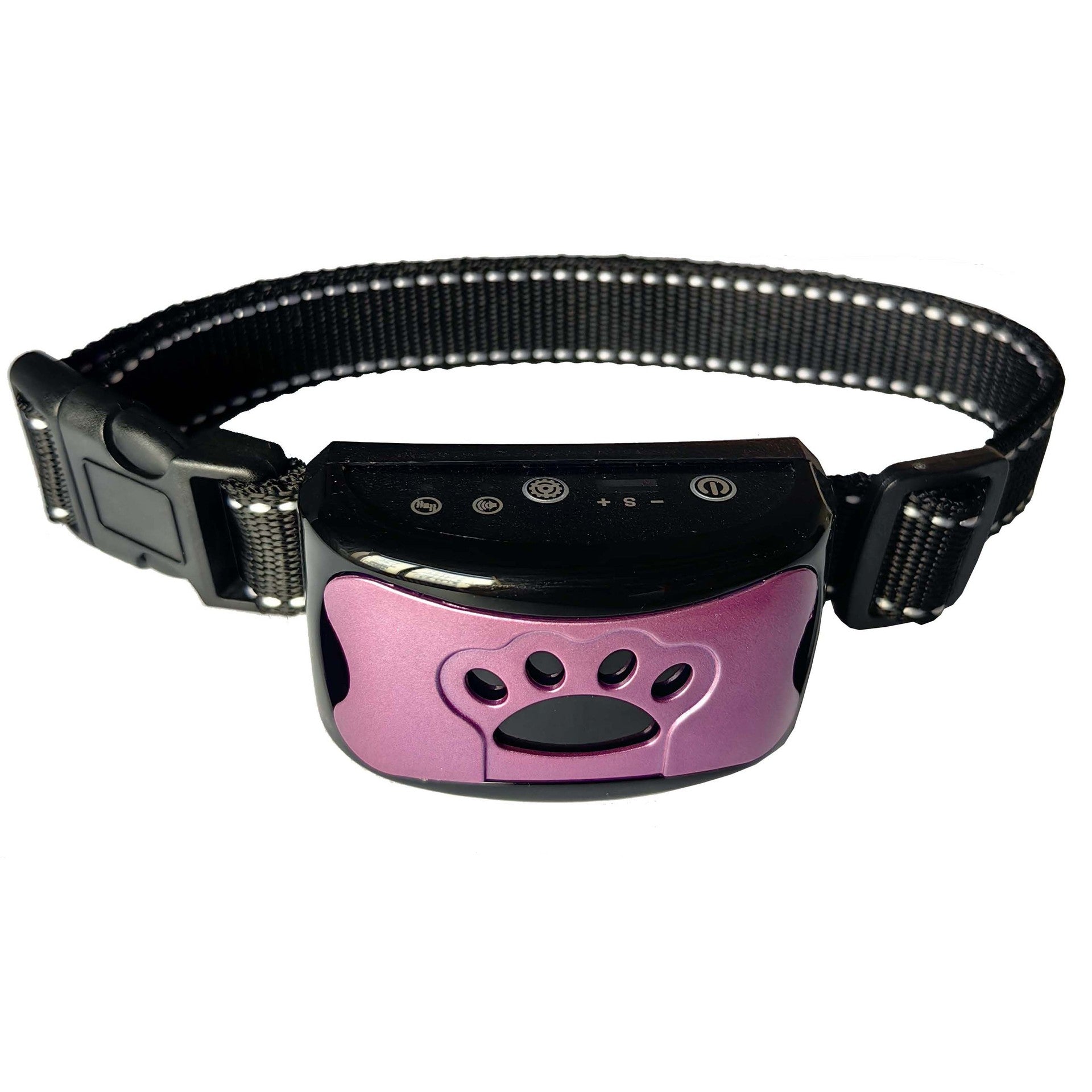 Rechargeable vibration anti-bark dog collar in bright colour, product image 10