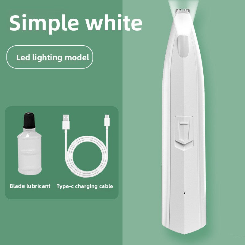 Mini Pet Paw Pad Trimmer, Cordless Quiet Hair Shaver
