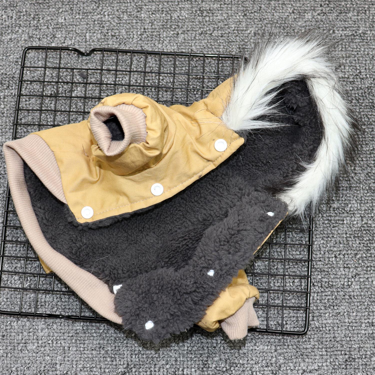 Padded mountain style winter dog jacket, available in 3 colours, image 3