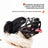 Black breathable TPR basket dog muzzle with buckle straps, product image 3