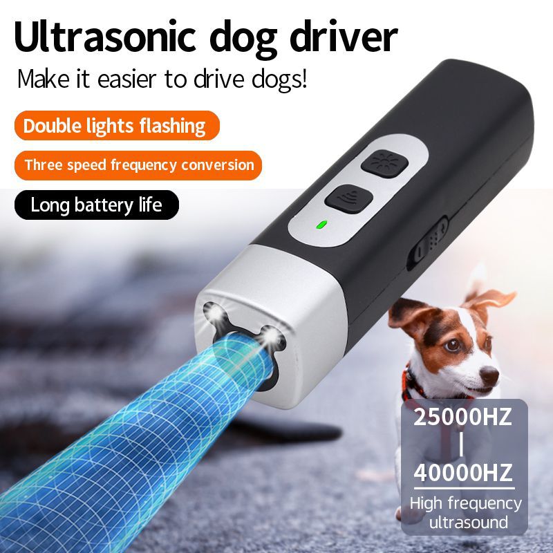 Ultrasonic Dog Bark Deterrent, Handheld Anti-Bark Trainer