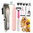 Cordless Electric Pet Clipper with Titanium Alloy Blades