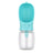 Leakproof dog walking water bottle in Pink 550ml, material detail