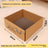 Cardboard cat house with built-in scratching board, additional product photo