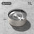 Stainless steel anti spill floating pet water bowl, 1 litre, view 7