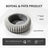 USB heated pet bed with removable grey cover for cats and dogs, view 3