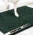 Absorbent chenille pet mat with non-slip base in grey, photo 10
