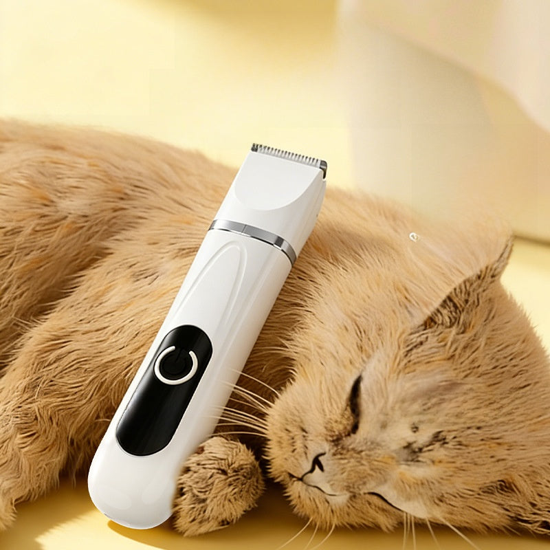 4-in-1 Electric Pet Clipper for Trimming, Nail Grinding and Paws
