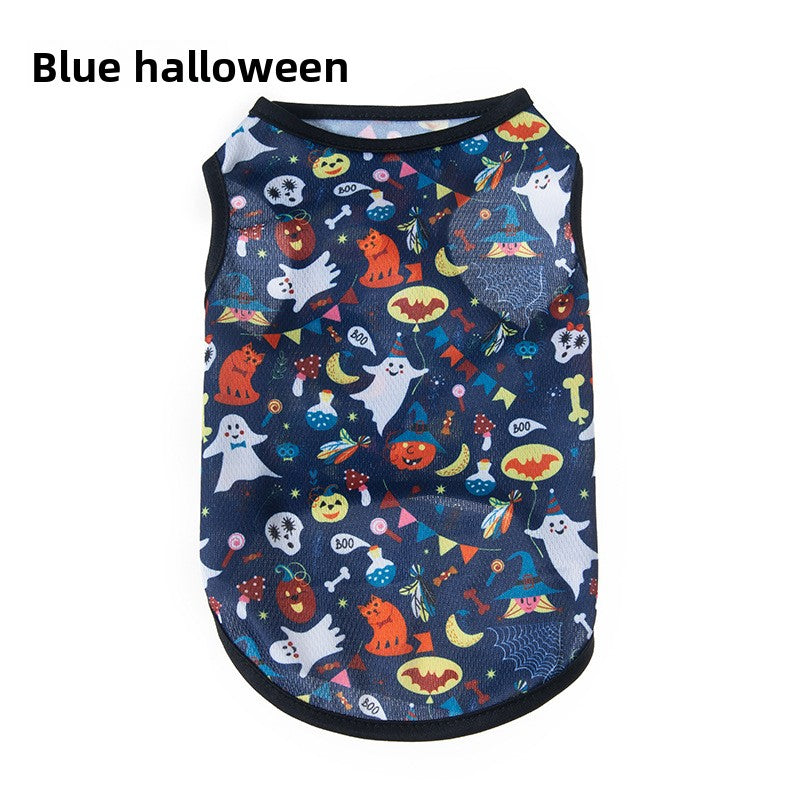 Halloween print vest for dogs and cats, available in 11 styles, image 34