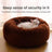 Round arctic velvet pet nest mat, photo 4 of 14