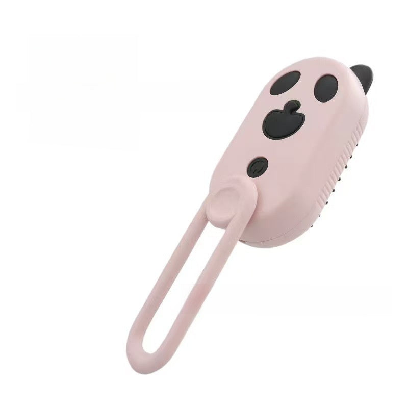 Electric Pet Spray Grooming Brush, Gentle Mist Massage Comb