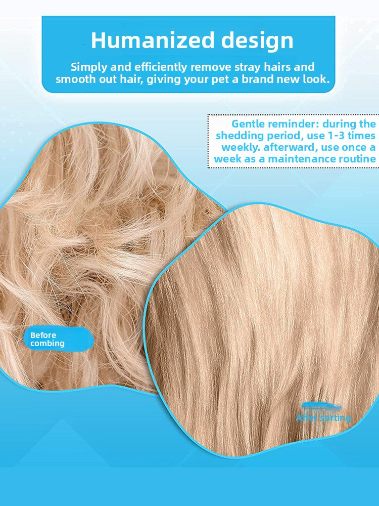 Deshedding Brush for Dogs and Cats, Short and Long Hair Coats