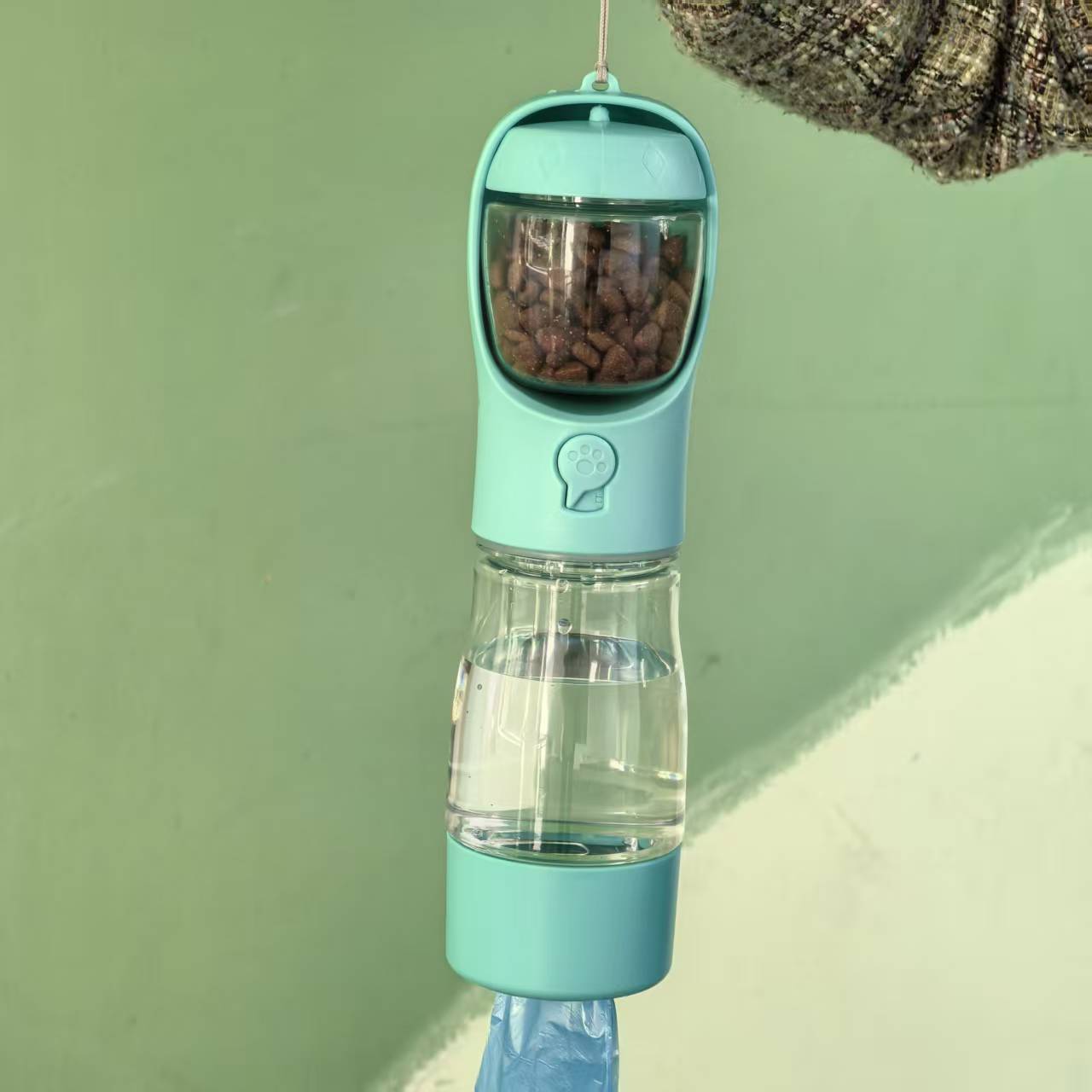Portable Pet Food and Water Feeder Cup