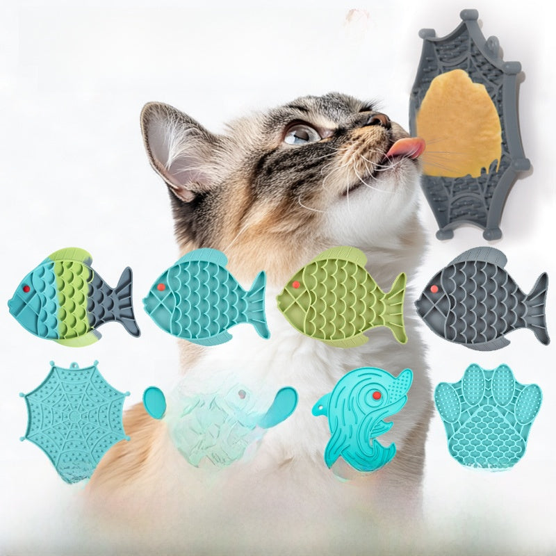 Silicone slow feeder lick mat for dogs and cats, photo 5 of 24