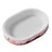 Round corrugated cat scratcher bed lounger with printed design, view 1 of 16