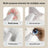 Pet Hair Trimmer with Built-In Vacuum, Quiet Cordless Grooming Kit