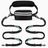 Hands-free dog running lead with waist belt and bungee, ideal for everyday use