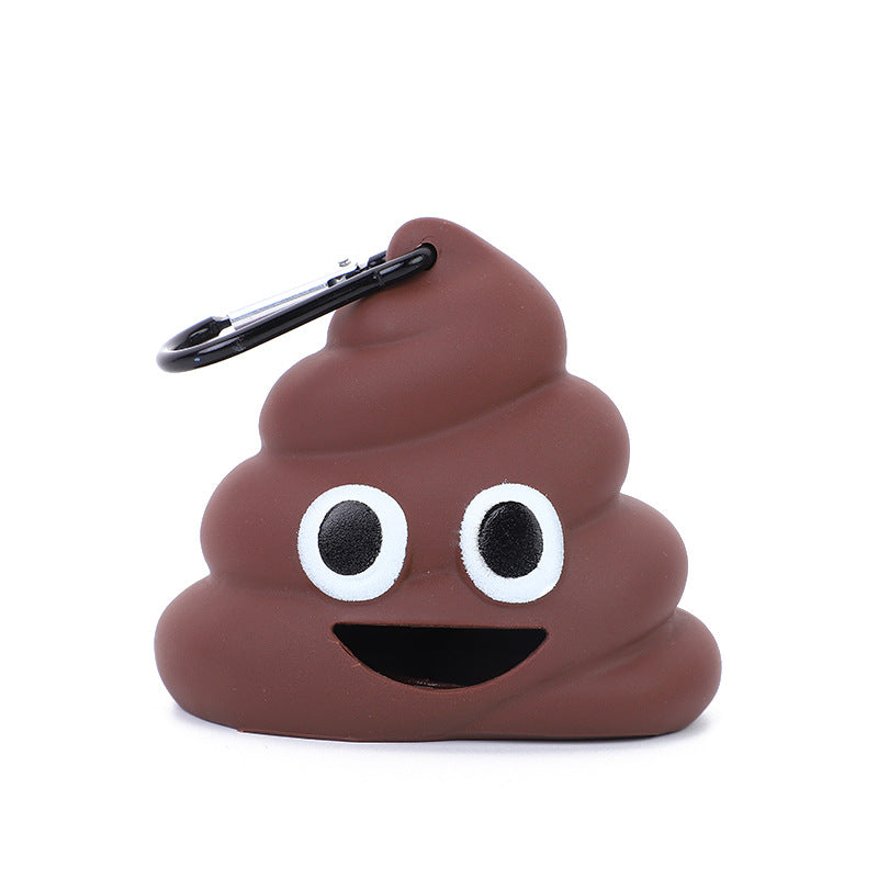 Dog Poop Bag Dispenser with Biodegradable Waste Bag Roll
