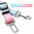 Retractable dog car seat belt lead with buckle clip, product image 5