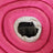 Soft padded recovery cone in light pink on a cat