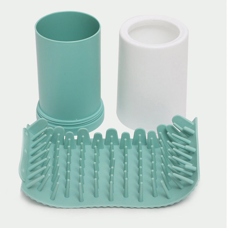 Soft Rubber No-Wipe Paw Cleaner Cup for Dogs and Cats