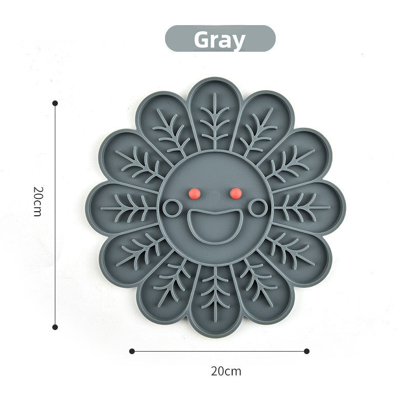 Silicone slow feeder lick mat for dogs and cats, photo 20 of 24