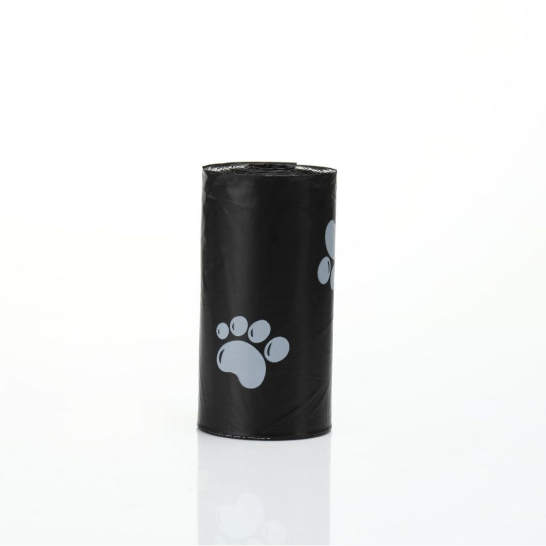 Thick Pet Waste Bags with Dispenser, Paw Print or Plain
