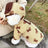 Warm padded dog coat and hat set with lead ring in Yellow, close-up detail