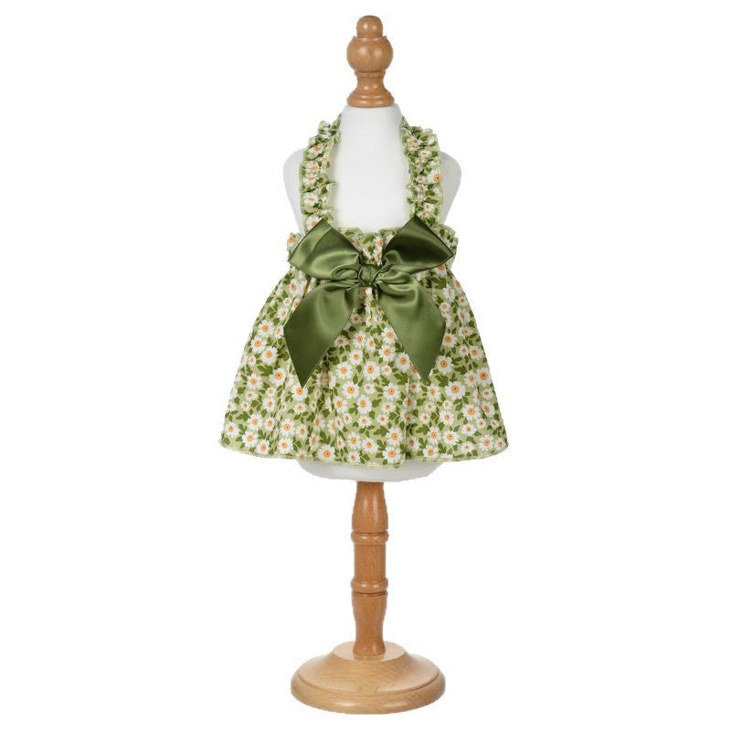 Daisy print strap dress for dogs and cats, available in 5 colours, image 5