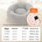Heated cat bed control showing heat and timer settings