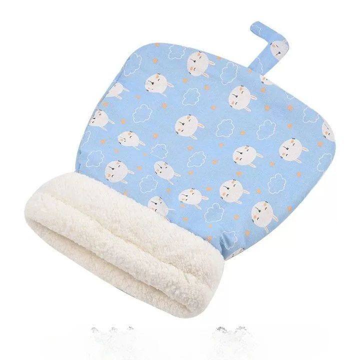Warm enclosed cat sleeping bag bed, additional product photo