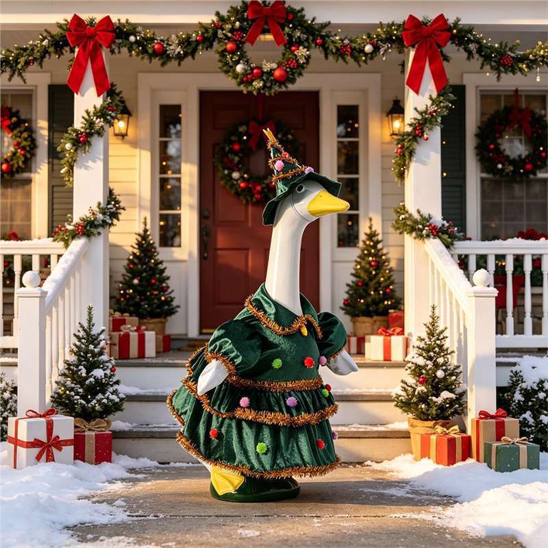 Christmas tree costume with hat for dogs and cats, in Green Christmas Tree, image 4