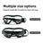 Windproof Dog Goggles for Medium and Large Dogs, Adjustable Straps